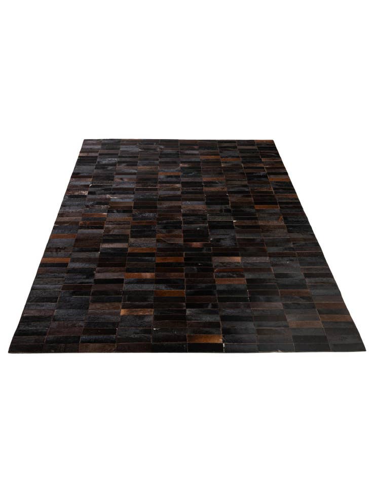 Detail image of 5' x 8' 1 Cowhide - Patchwork Rug
