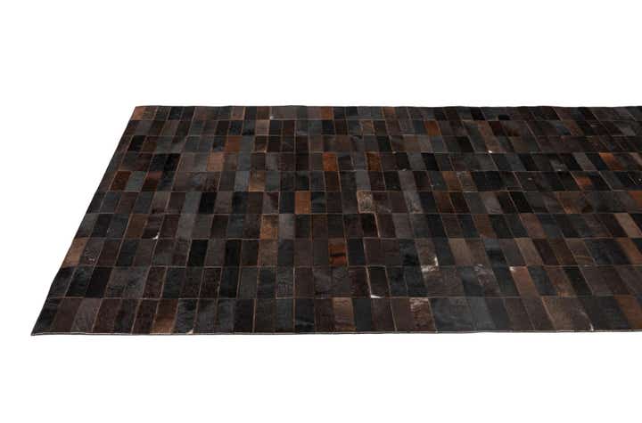5' x 8' 1 Cowhide - Patchwork Rug