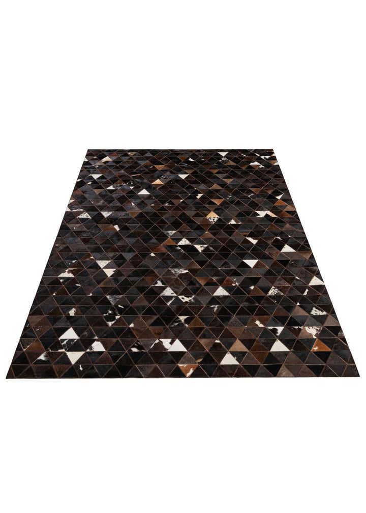 5' 1 x 8' 1 Cowhide - Patchwork Rug
