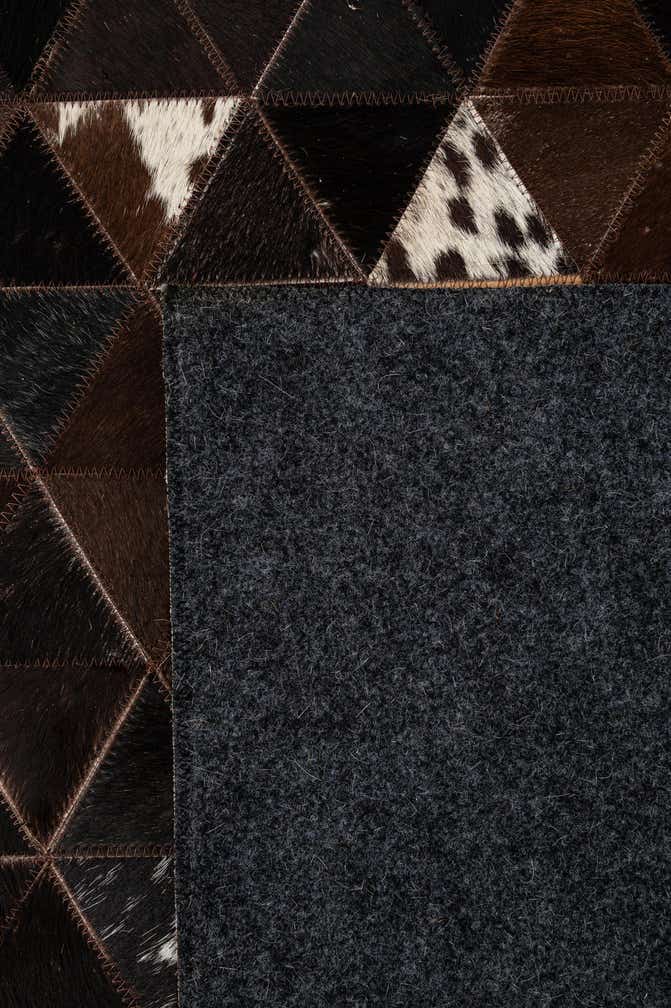 5' 1 x 8' 1 Cowhide - Patchwork Rug