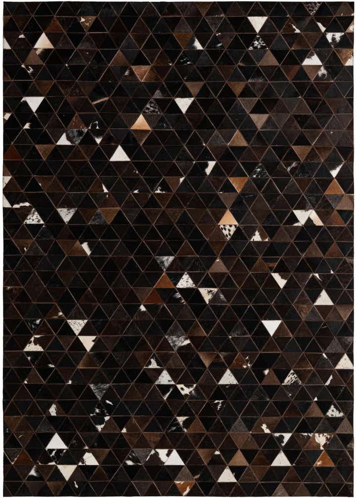 5' 1 x 8' 1 Cowhide - Patchwork Rug