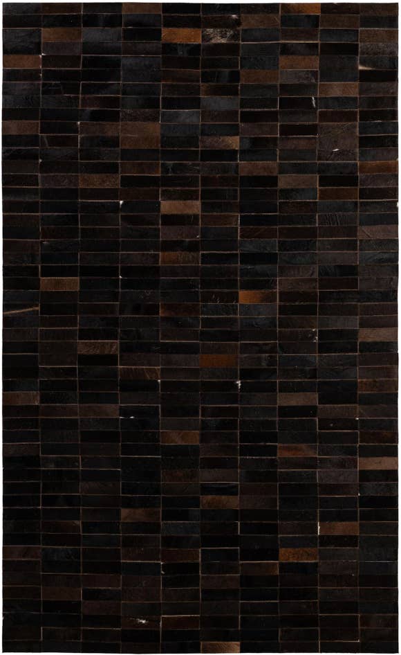 Detail image of 5' x 8' 1 Cowhide - Patchwork Rug