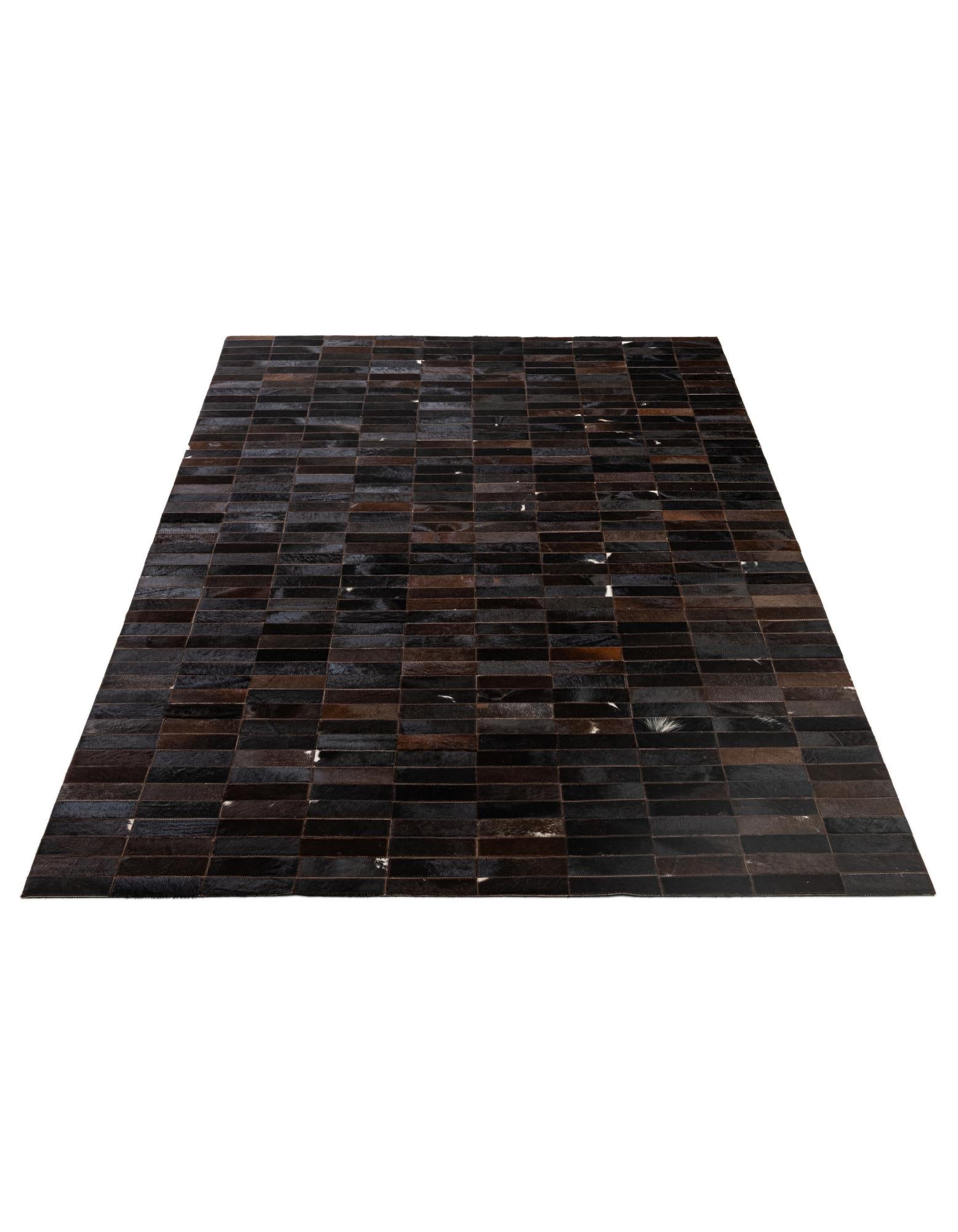 5' x 8' 1 Cowhide - Patchwork Rug