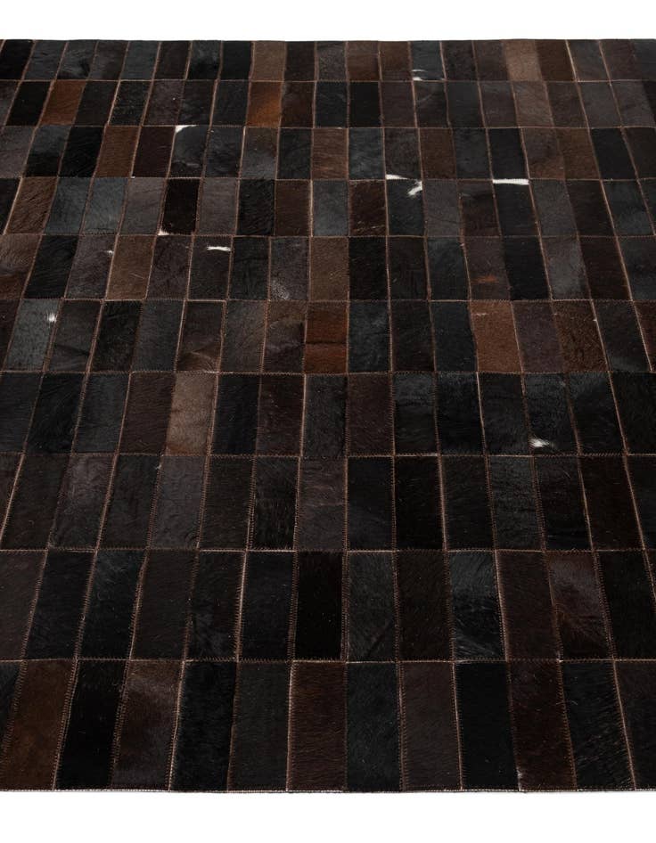 Detail image of 5' x 8' 1 Cowhide - Patchwork Rug