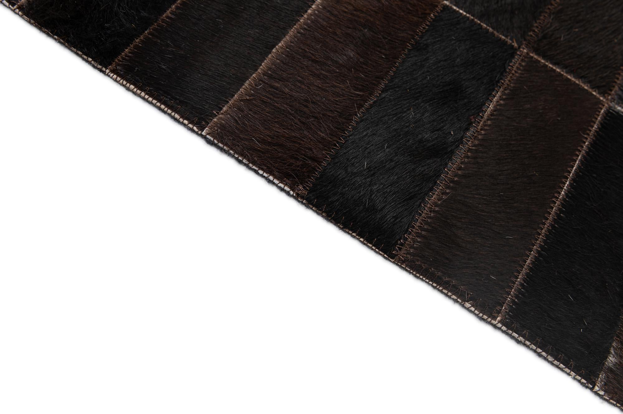 5' x 8' 1 Cowhide - Patchwork Rug