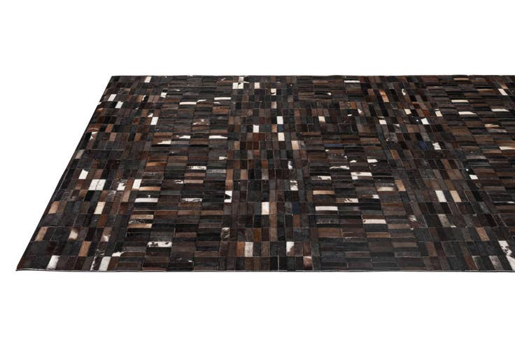 Detail image of 5' x 8' 1 Cowhide - Patchwork Rug