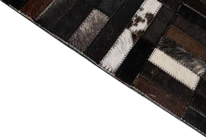 5' x 8' 1 Cowhide - Patchwork Rug