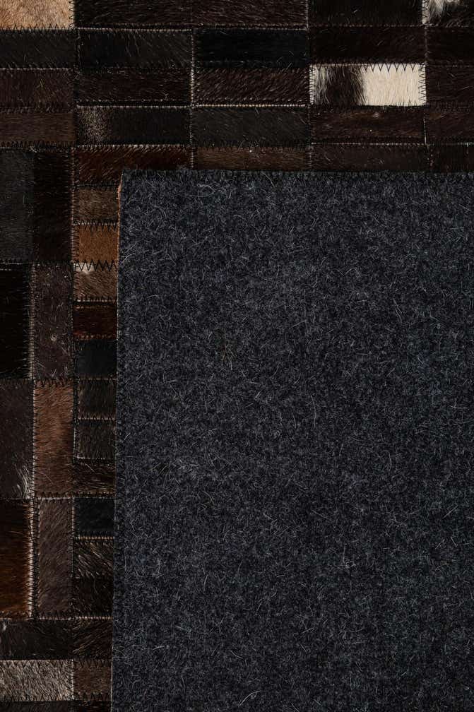 5' x 8' 1 Cowhide - Patchwork Rug