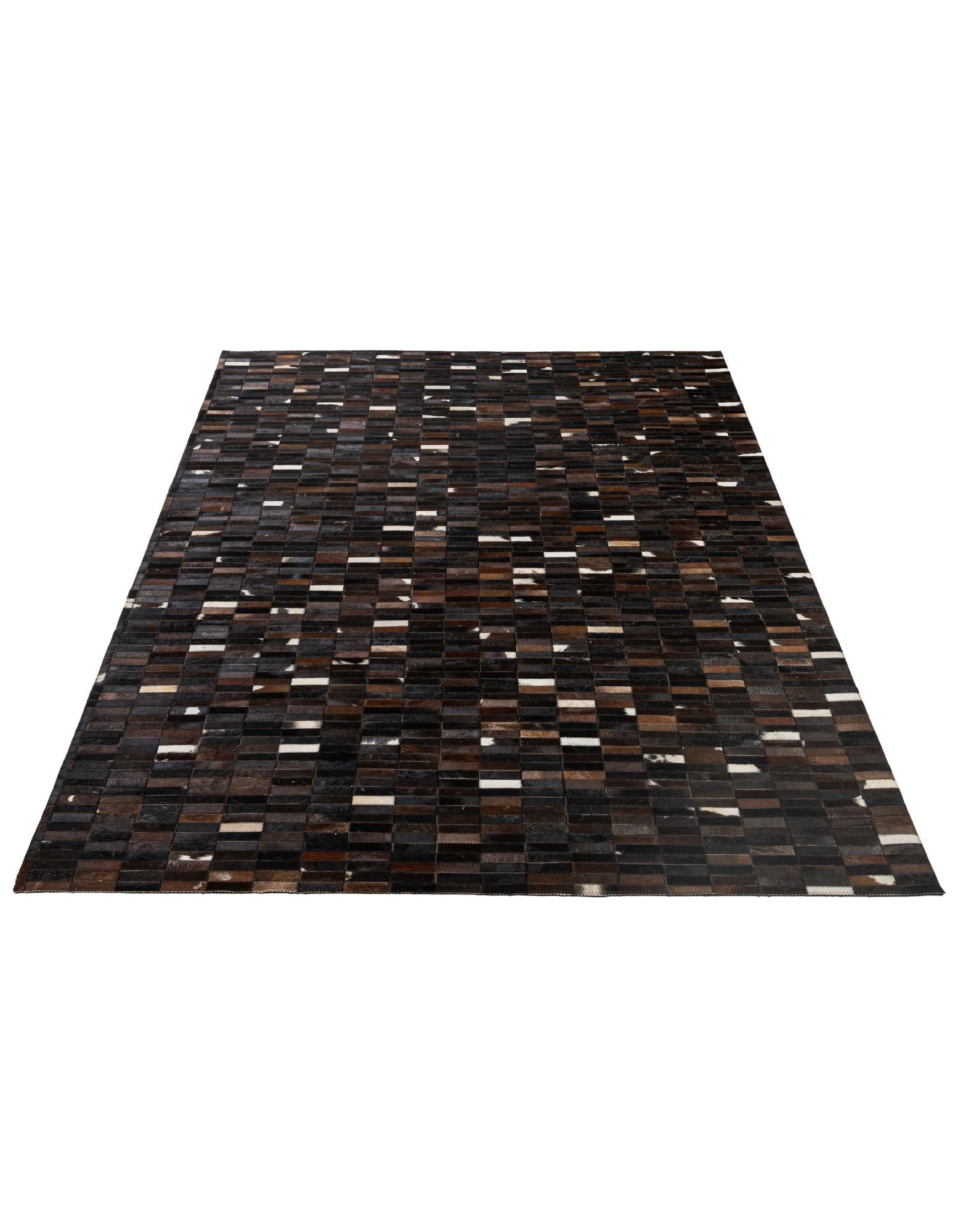 5' 2 x 7' 11 Cowhide - Patchwork Rug