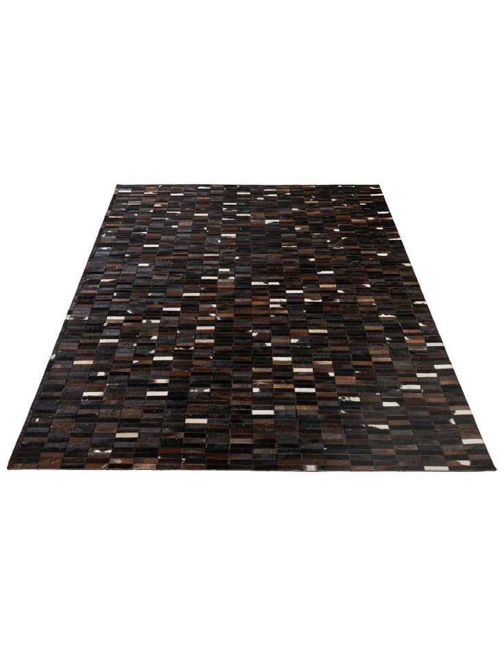 Detail image of 5' 2 x 7' 11 Cowhide - Patchwork Rug