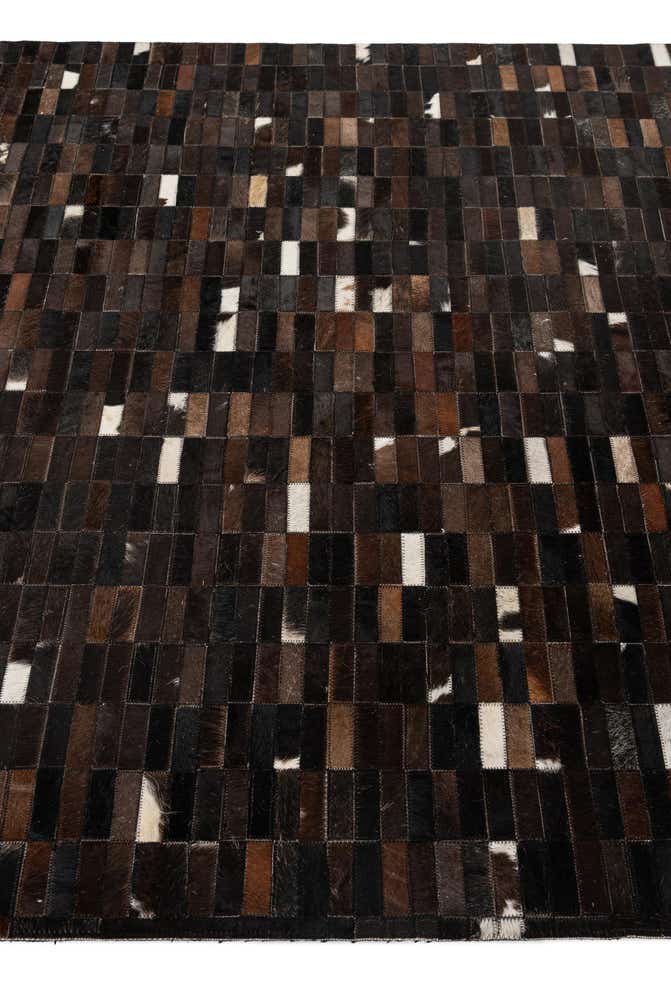 5' 2 x 7' 11 Cowhide - Patchwork Rug