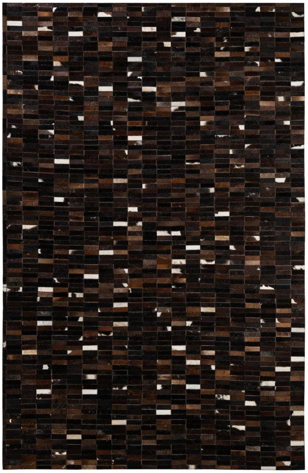 Detail image of 5' 2 x 7' 11 Cowhide - Patchwork Rug