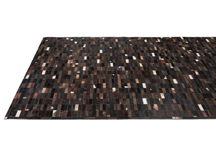 Detail image of 5' 2 x 7' 11 Cowhide - Patchwork Rug