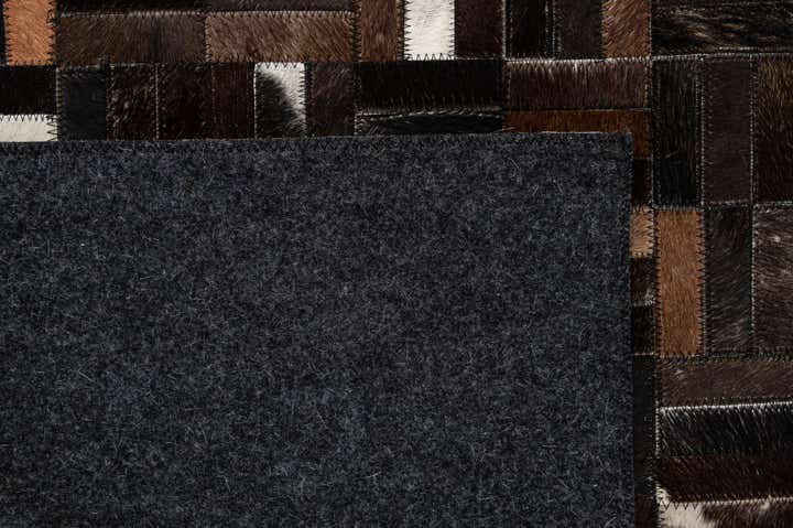 5' 2 x 8' Cowhide - Patchwork Rug
