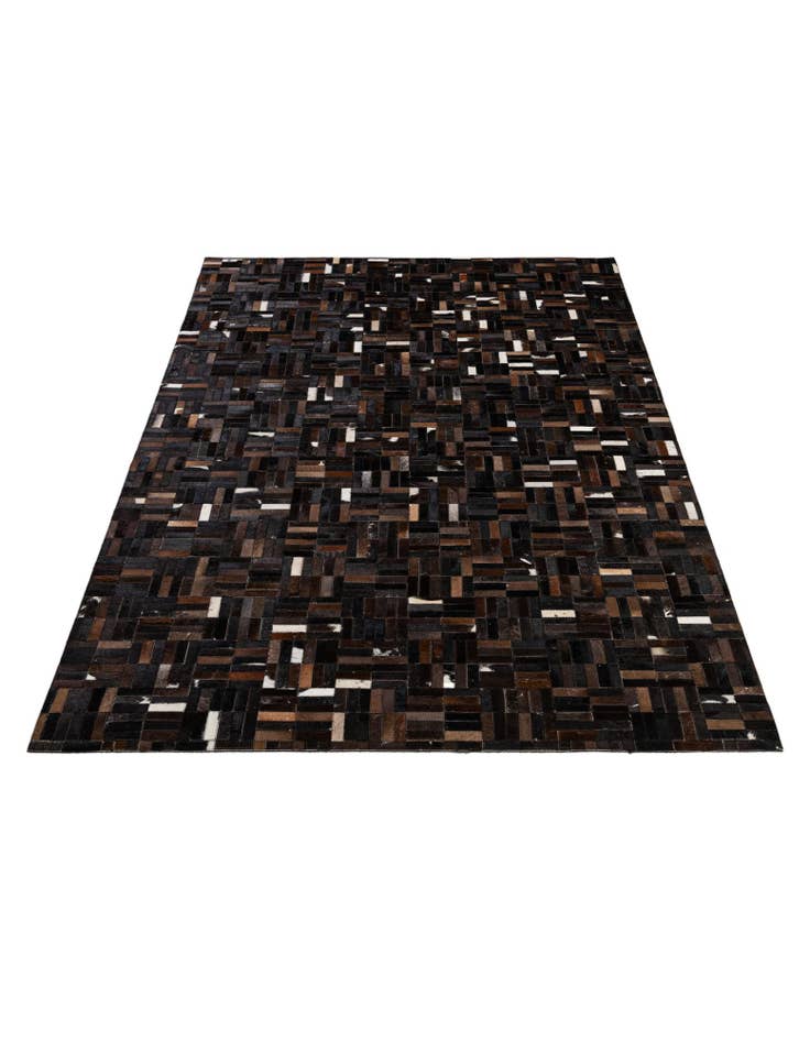 Detail image of 5' x 7' 11 Cowhide - Patchwork Rug