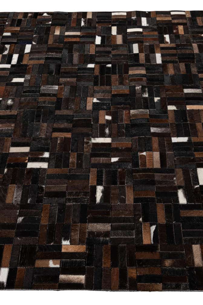 5' x 7' 11 Cowhide - Patchwork Rug