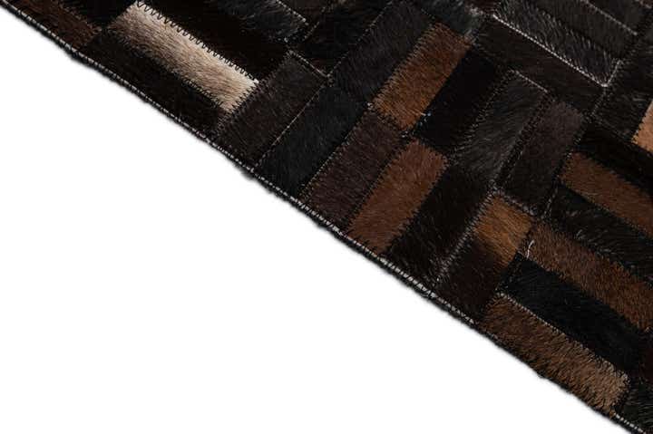 5' x 7' 11 Cowhide - Patchwork Rug