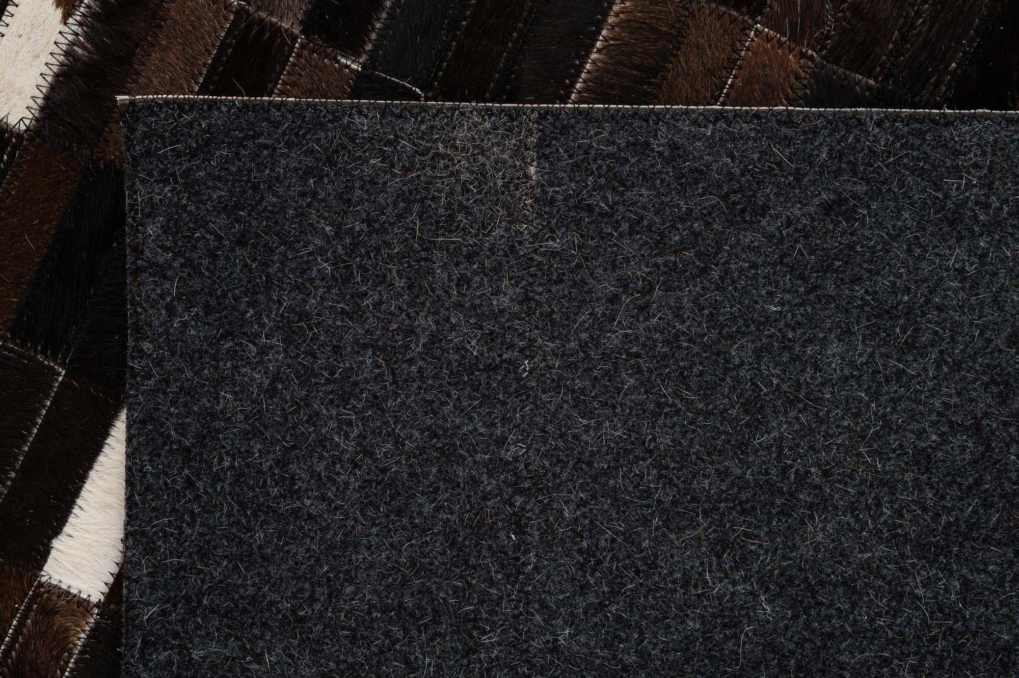 5' 2 x 8' Cowhide - Patchwork Rug