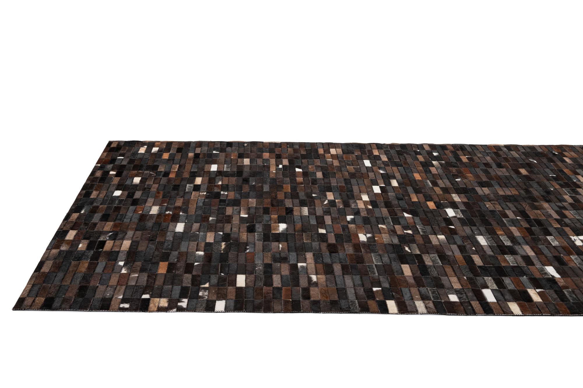 5' x 8' Cowhide - Patchwork Rug