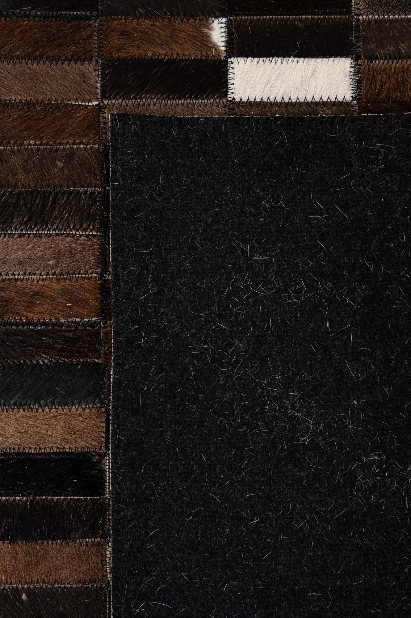 5' x 8' Cowhide - Patchwork Rug