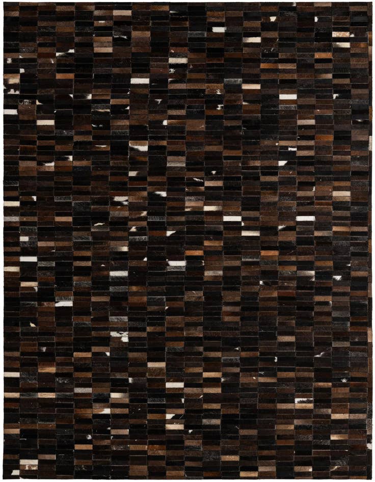 Detail image of 5' x 8' Cowhide - Patchwork Rug