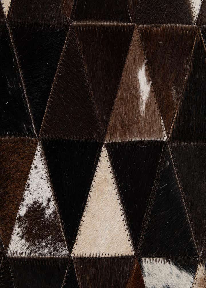 5' x 7' 11 Cowhide - Patchwork Rug