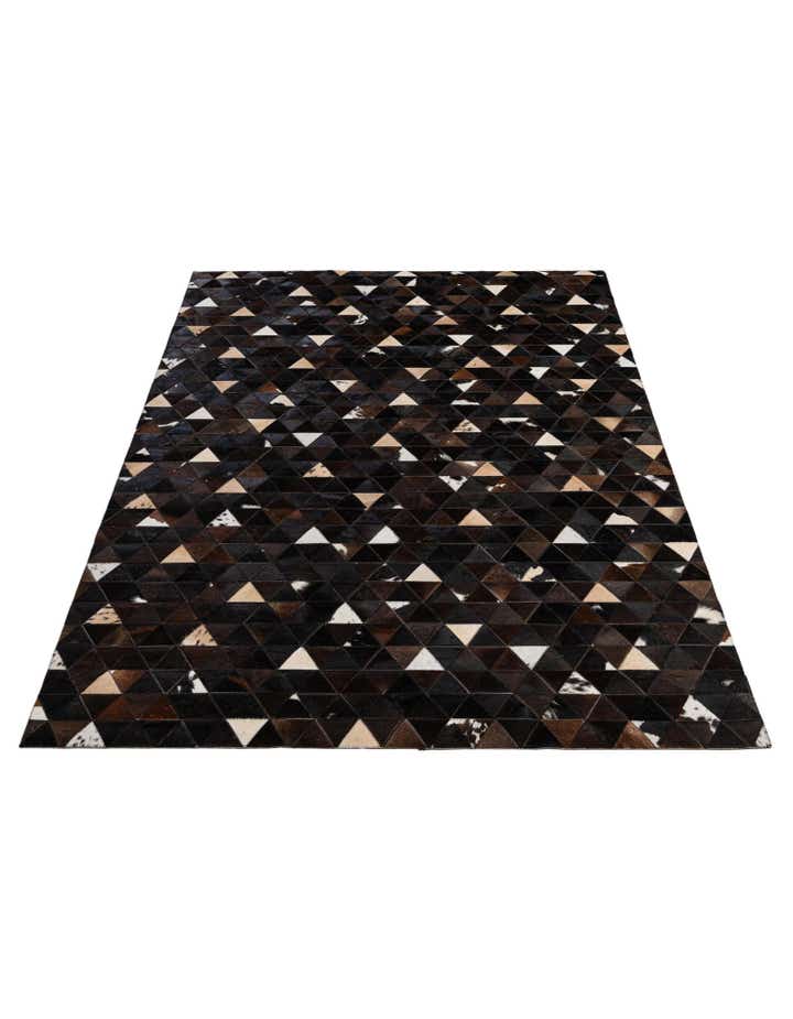 5' 1 x 7' 11 Cowhide - Patchwork Rug