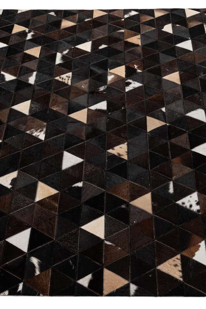 5' 1 x 7' 11 Cowhide - Patchwork Rug