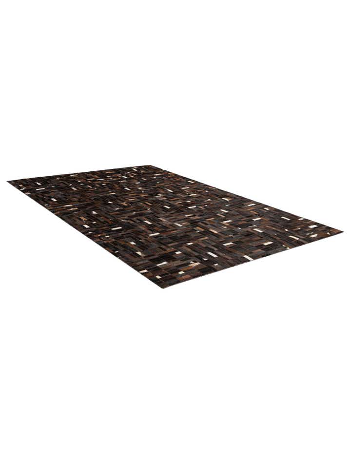 5' 1 x 8' Cowhide - Patchwork Rug