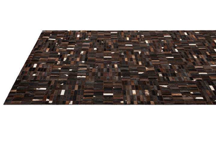 5' 1 x 8' Cowhide - Patchwork Rug