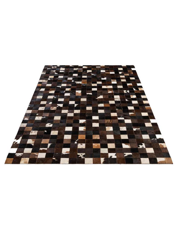 5' 1 x 7' 11 Cowhide - Patchwork Rug