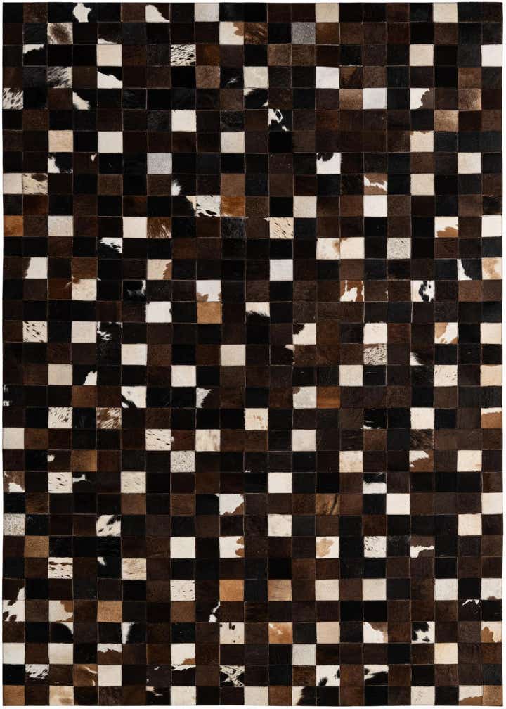 5' 1 x 7' 11 Cowhide - Patchwork Rug