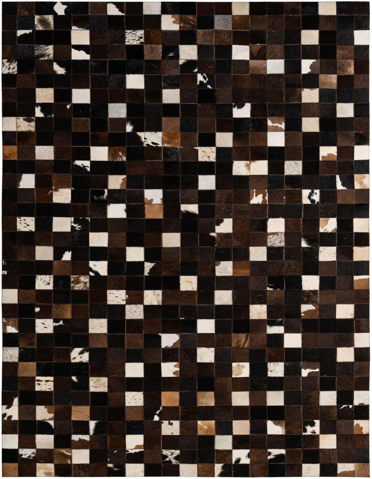 5' 1 x 7' 11 Cowhide - Patchwork Rug