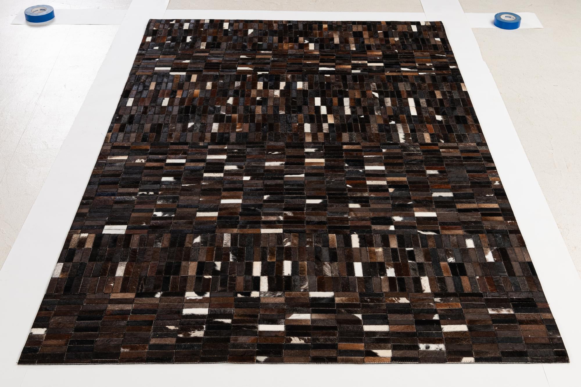 5' x 8' Cowhide - Patchwork Rug