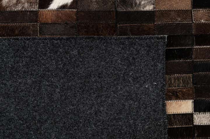 5' x 8' Cowhide - Patchwork Rug