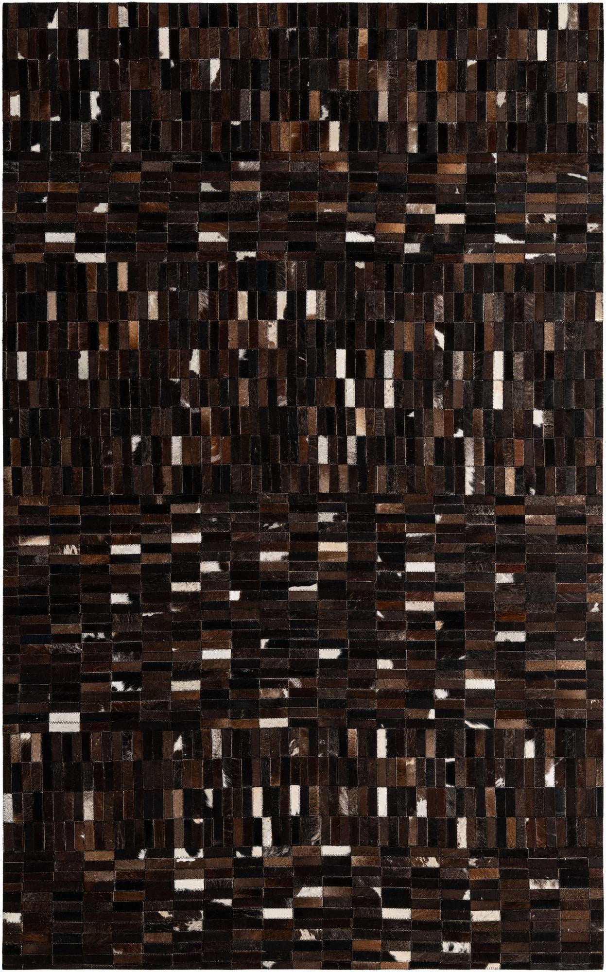 5' x 8' Cowhide - Patchwork Rug