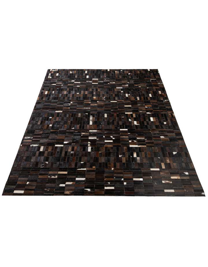 5' 1 x 8' Cowhide - Patchwork Rug