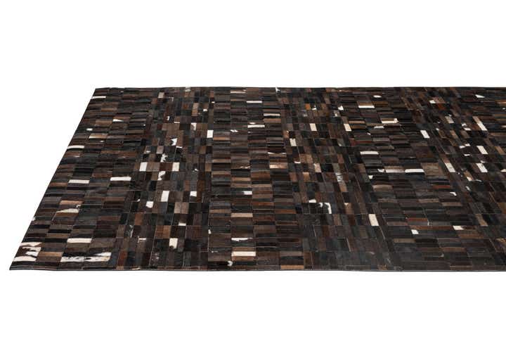 5' 1 x 8' Cowhide - Patchwork Rug