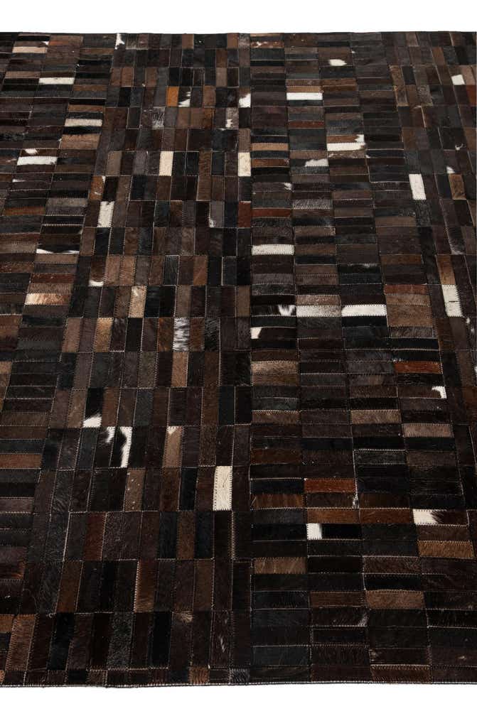 5' 1 x 8' Cowhide - Patchwork Rug