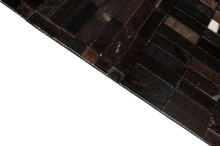 5' 1 x 8' Cowhide - Patchwork Rug