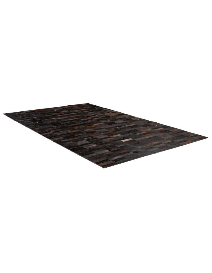Detail image of 4' 11 x 8' 1 Cowhide - Patchwork Rug