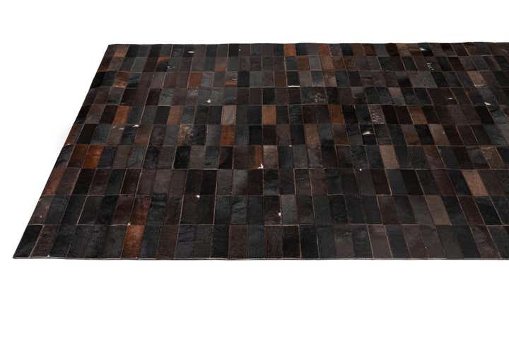 4' 11 x 8' 1 Cowhide - Patchwork Rug