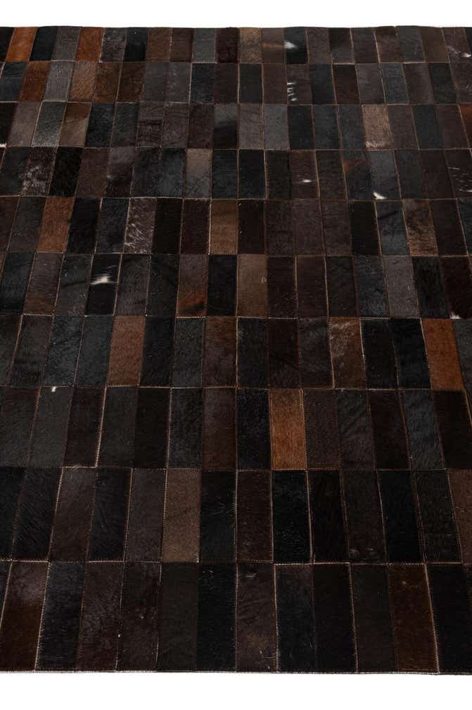 4' 11 x 8' 1 Cowhide - Patchwork Rug