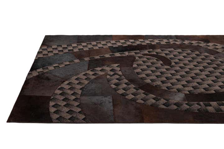 5' x 8' 1 Cowhide - Patchwork Rug