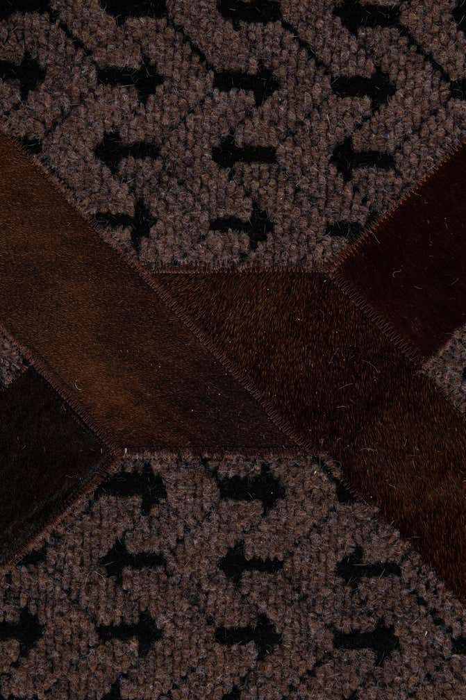 5' 3 x 7' 10 Cowhide - Patchwork Rug