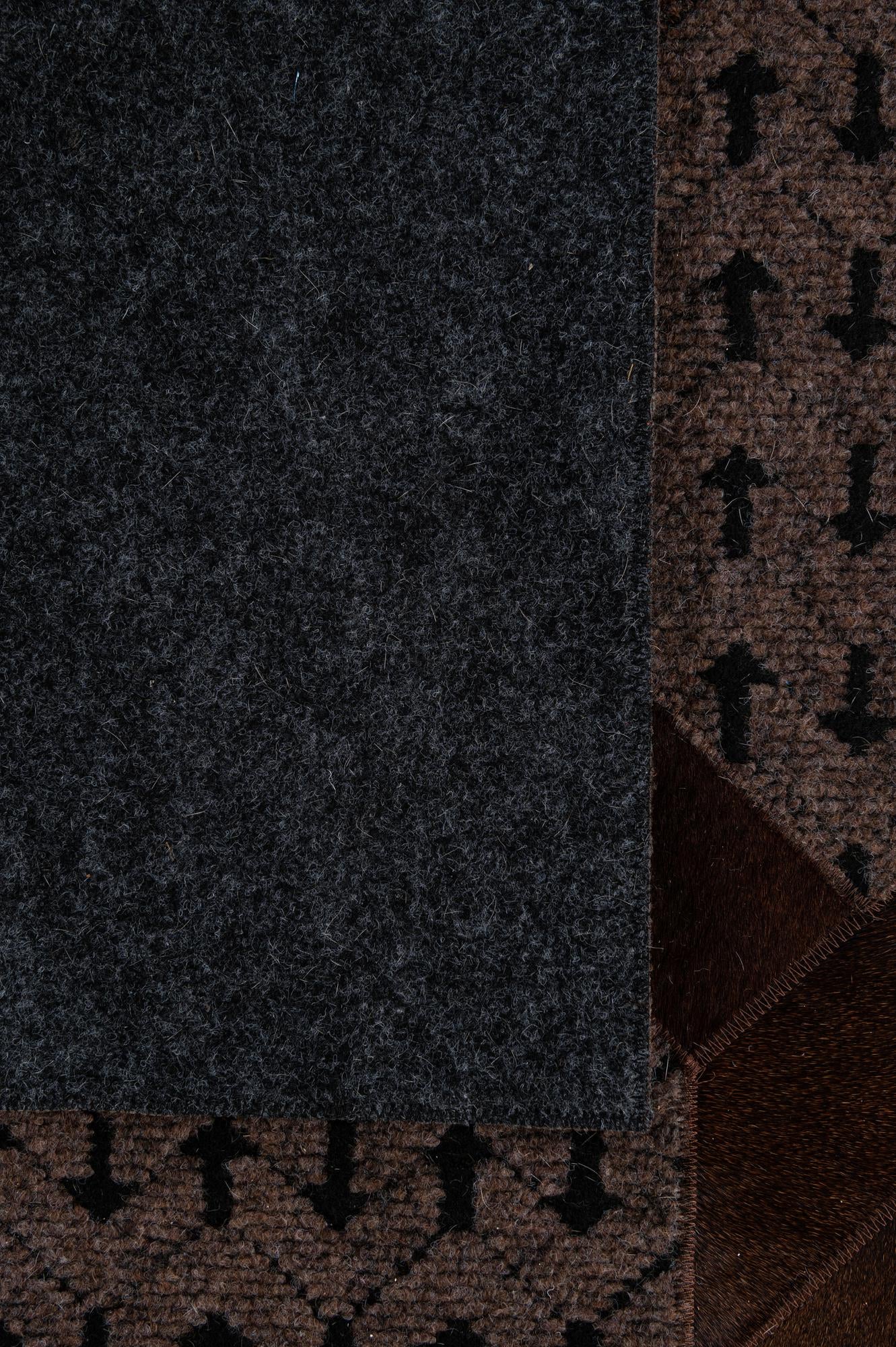 5' 3 x 7' 10 Cowhide - Patchwork Rug