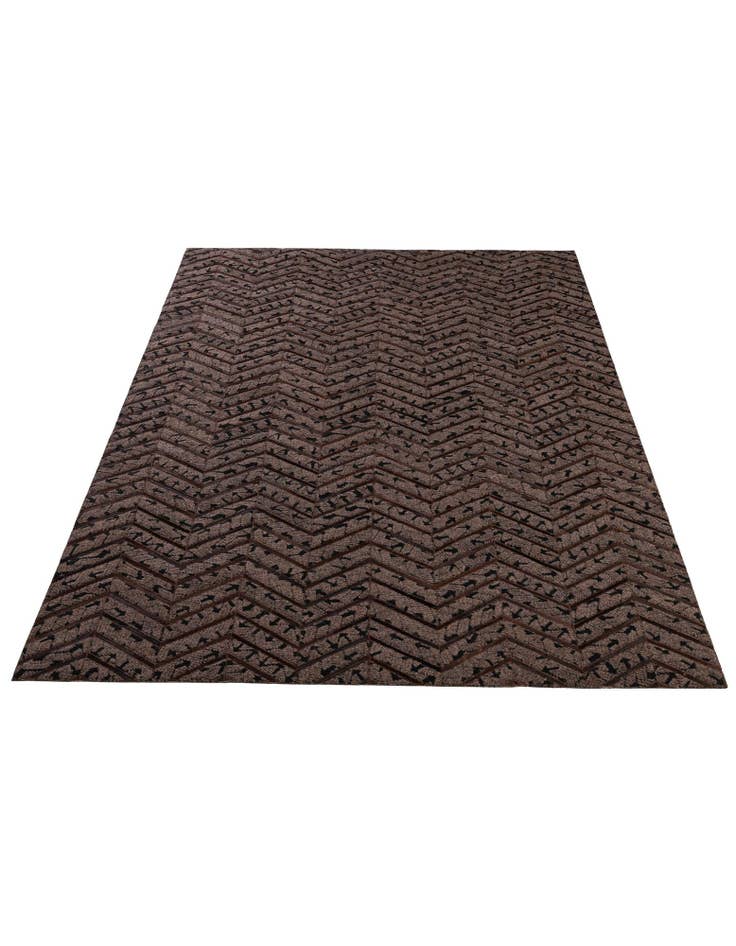 Detail image of 5' x 7' 8 Cowhide - Patchwork Rug