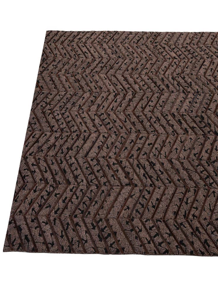 Detail image of 5' x 7' 8 Cowhide - Patchwork Rug
