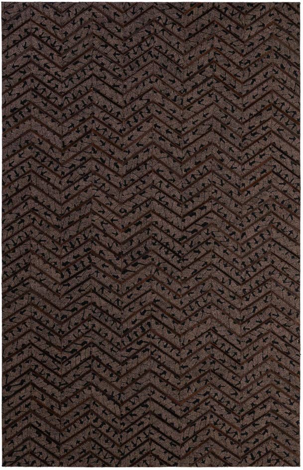 Detail image of 5' x 7' 8 Cowhide - Patchwork Rug