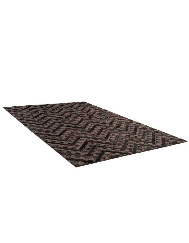 Detail image of 5' x 7' Cowhide - Patchwork Rug